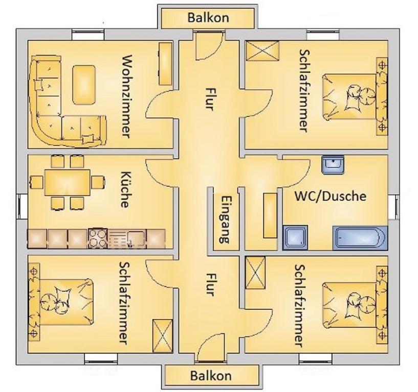 نيوستيف ام ستوبيتا Apartment'S Haus Tegischer المظهر الخارجي الصورة
